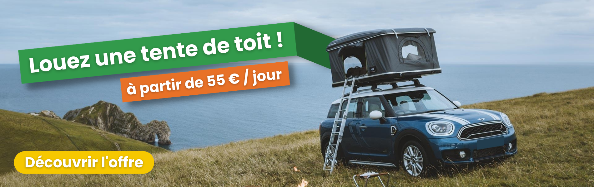 Louez une tente de toit ! (2)